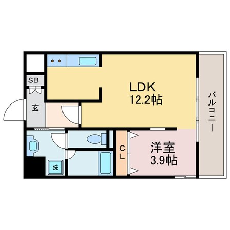 アーバン松前町の物件間取画像